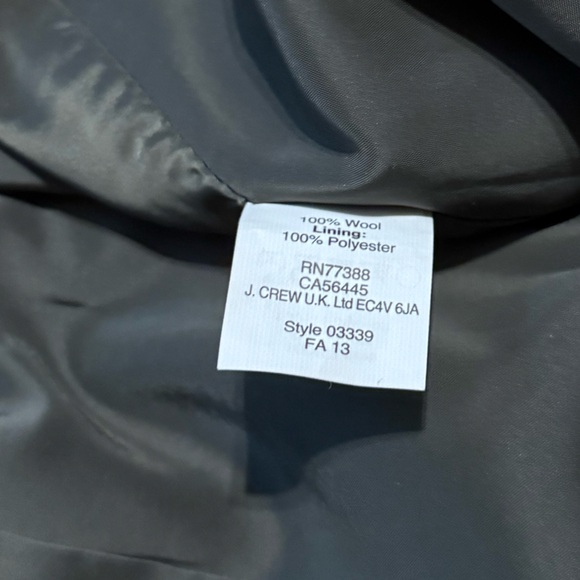 J. Crew Olive Wool Green Skirt - Picture 3 of 3